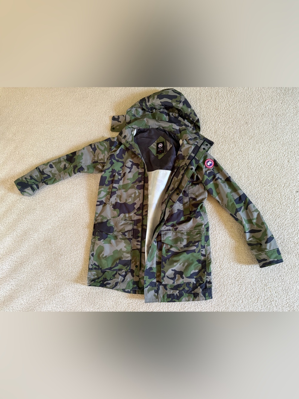 Canada Goose Men's Camo Crew Trench - L